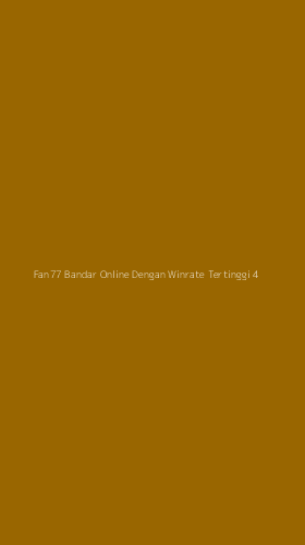 Tampilan Antarmuka Aplikasi Fan77 Bandar Online Dengan Winrate Tertinggi - 4