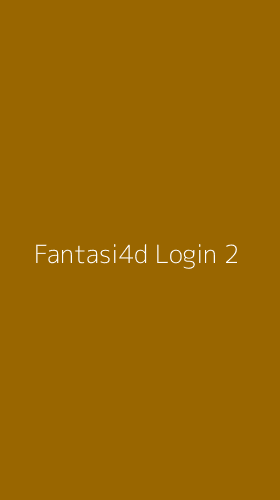 Tampilan Antarmuka Aplikasi Fantasi4d Login - 2