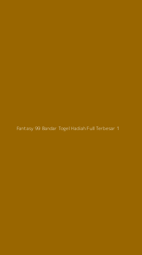 Tampilan Antarmuka Aplikasi Fantasy 99 Bandar Togel Hadiah Full Terbesar - 1