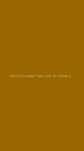Tampilan Antarmuka Aplikasi Fast112 Cara Main Togel Colok Jitu Pemula - 3