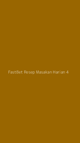 Tampilan Antarmuka Aplikasi Fast8et Resep Masakan Harian - 4