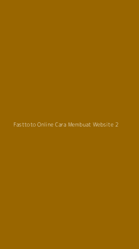 Tampilan Antarmuka Aplikasi Fasttoto Online Cara Membuat Website - 2