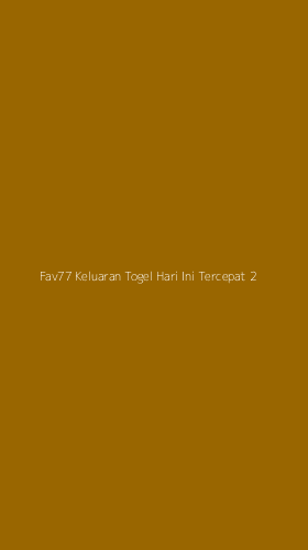 Tampilan Antarmuka Aplikasi Fav77 Keluaran Togel Hari Ini Tercepat - 2