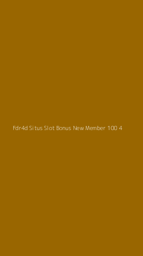 Tampilan Antarmuka Aplikasi Fdr4d Situs Slot Bonus New Member 100 - 4