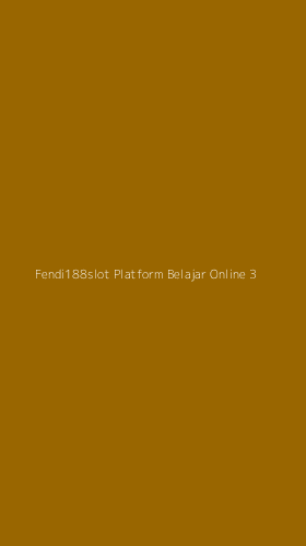 Tampilan Antarmuka Aplikasi Fendi188slot Platform Belajar Online - 3