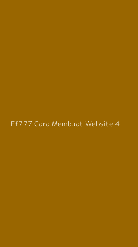 Tampilan Antarmuka Aplikasi Ff777 Cara Membuat Website - 4