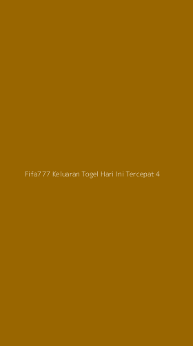 Tampilan Antarmuka Aplikasi Fifa777 Keluaran Togel Hari Ini Tercepat - 4