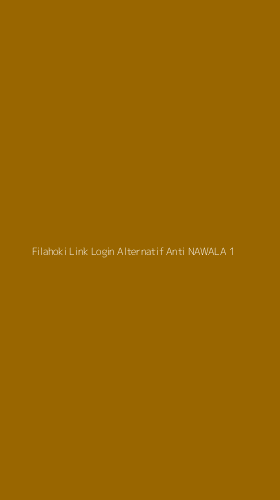 Tampilan Antarmuka Aplikasi Filahoki Link Login Alternatif Anti Nawala - 1
