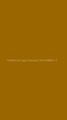 Tampilan Antarmuka Aplikasi Find4d Link Login Alternatif Anti Nawala - 2