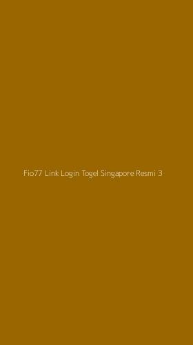 Tampilan Antarmuka Aplikasi Fio77 Link Login Togel Singapore Resmi - 3