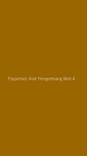 Tampilan Antarmuka Aplikasi Fipperbet Alat Pengembang Web - 4