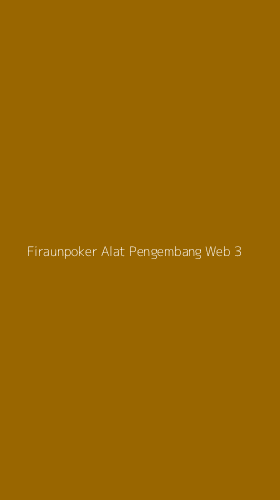 Tampilan Antarmuka Aplikasi Firaunpoker Alat Pengembang Web - 3