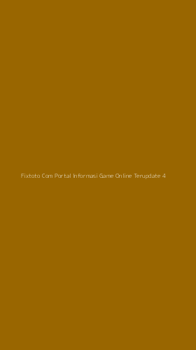 Tampilan Antarmuka Aplikasi Fixtoto Com Portal Informasi Game Online Terupdate - 4