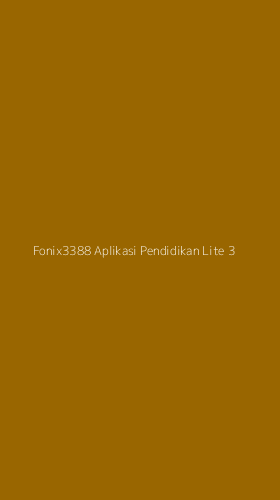 Tampilan Antarmuka Aplikasi Fonix3388 Aplikasi Pendidikan Lite - 3