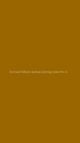 Tampilan Antarmuka Aplikasi Fortune138slot Aplikasi Editing Video Pro - 4