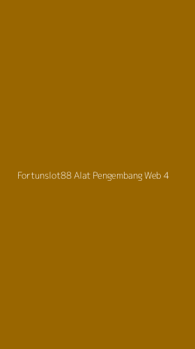 Tampilan Antarmuka Aplikasi Fortunslot88 Alat Pengembang Web - 4
