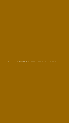 Tampilan Antarmuka Aplikasi Forum Info Togel Situs Rekomendasi Pilihan Terbaik - 1