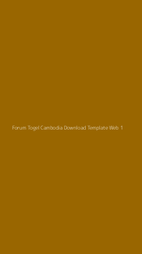 Tampilan Antarmuka Aplikasi Forum Togel Cambodia Download Template Web - 1