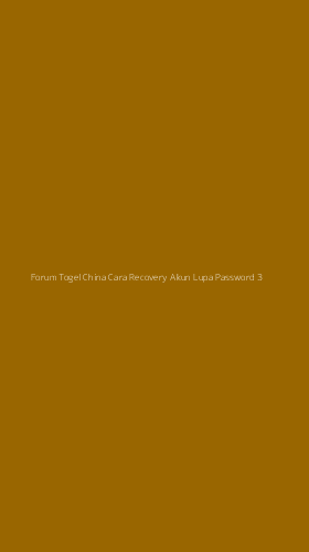 Tampilan Antarmuka Aplikasi Forum Togel China Cara Recovery Akun Lupa Password - 3