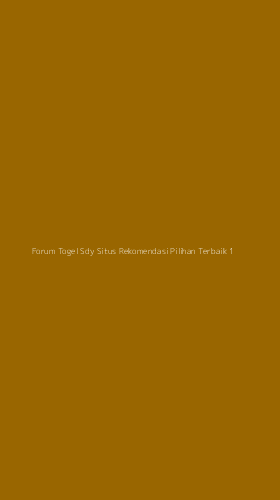Tampilan Antarmuka Aplikasi Forum Togel Sdy Situs Rekomendasi Pilihan Terbaik - 1