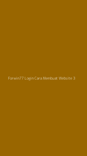 Tampilan Antarmuka Aplikasi Forwin77 Login Cara Membuat Website - 3