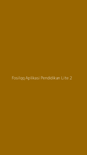 Tampilan Antarmuka Aplikasi Fosilqq Aplikasi Pendidikan Lite - 2