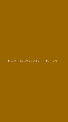 Tampilan Antarmuka Aplikasi Free Cara Main Togel Colok Jitu Pemula - 3