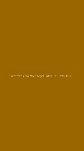 Tampilan Antarmuka Aplikasi Freetown Cara Main Togel Colok Jitu Pemula - 1