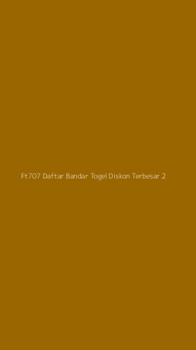 Tampilan Antarmuka Aplikasi Ft707 Daftar Bandar Togel Diskon Terbesar - 2