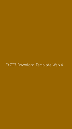 Tampilan Antarmuka Aplikasi Ft707 Download Template Web - 4