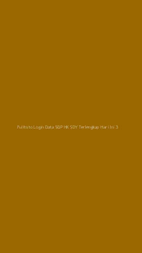 Tampilan Antarmuka Aplikasi Fulltoto Login Data Sgp Hk Sdy Terlengkap Hari Ini - 3