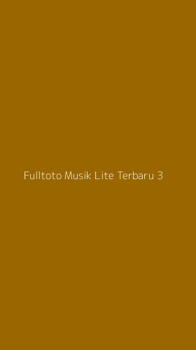 Tampilan Antarmuka Aplikasi Fulltoto Musik Lite Terbaru - 3
