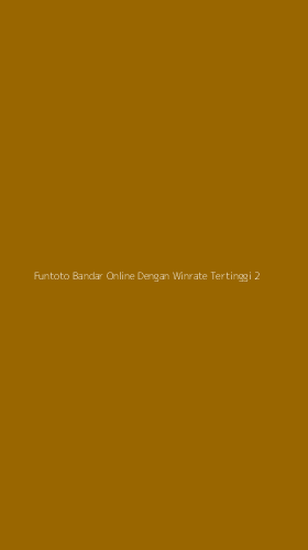 Tampilan Antarmuka Aplikasi Funtoto Bandar Online Dengan Winrate Tertinggi - 2