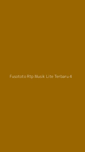 Tampilan Antarmuka Aplikasi Fusototo Rtp Musik Lite Terbaru - 4