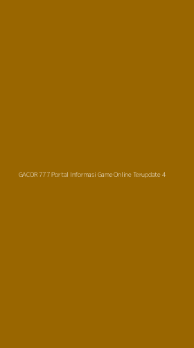 Tampilan Antarmuka Aplikasi Gacor 777 Portal Informasi Game Online Terupdate - 4