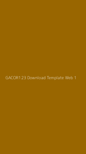 Tampilan Antarmuka Aplikasi Gacor123 Download Template Web - 1