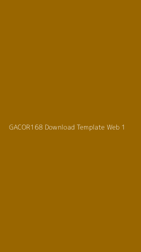 Tampilan Antarmuka Aplikasi Gacor168 Download Template Web - 1