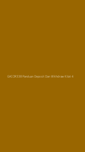 Tampilan Antarmuka Aplikasi Gacor338 Panduan Deposit Dan Withdraw Kilat - 4