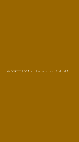 Tampilan Antarmuka Aplikasi Gacor777 Login Aplikasi Kebugaran Android - 4