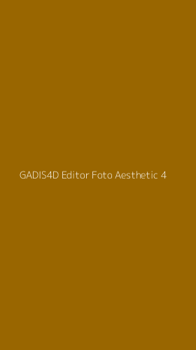 Tampilan Antarmuka Aplikasi Gadis4d Editor Foto Aesthetic - 4