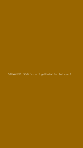 Tampilan Antarmuka Aplikasi Gaharu4d Login Bandar Togel Hadiah Full Terbesar - 4