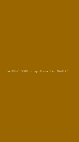 Tampilan Antarmuka Aplikasi Gaharu4d Login Link Login Alternatif Anti Nawala - 1