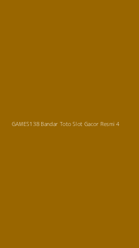 Tampilan Antarmuka Aplikasi Games138 Bandar Toto Slot Gacor Resmi - 4
