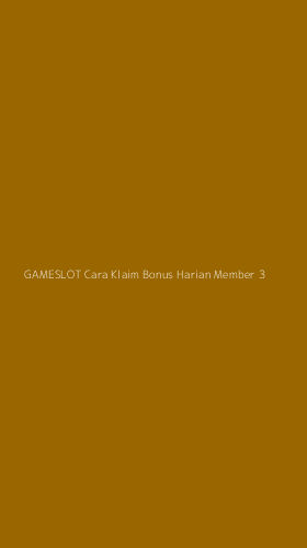 Tampilan Antarmuka Aplikasi Gameslot Cara Klaim Bonus Harian Member - 3