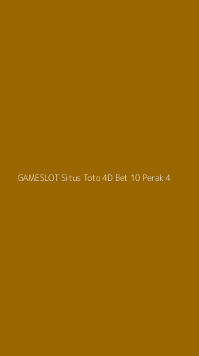 Tampilan Antarmuka Aplikasi Gameslot Situs Toto 4d Bet 10 Perak - 4