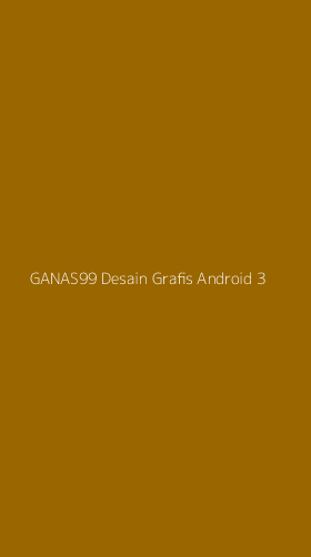 Tampilan Antarmuka Aplikasi Ganas99 Desain Grafis Android - 3