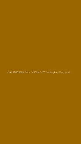 Tampilan Antarmuka Aplikasi Garampoker Data Sgp Hk Sdy Terlengkap Hari Ini - 4