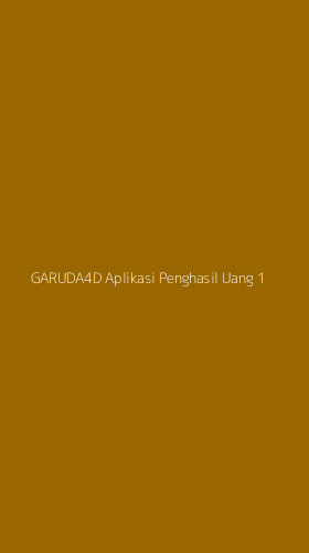 Tampilan Antarmuka Aplikasi Garuda4d Aplikasi Penghasil Uang - 1