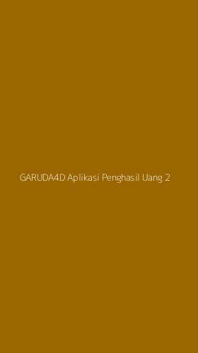 Tampilan Antarmuka Aplikasi Garuda4d Aplikasi Penghasil Uang - 2