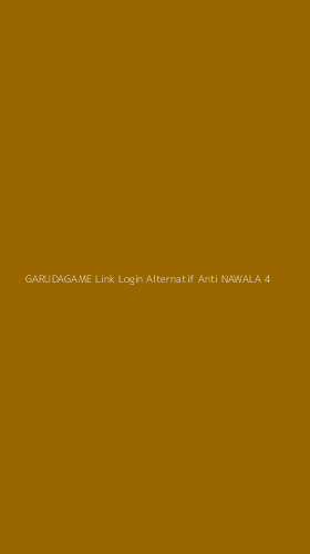 Tampilan Antarmuka Aplikasi Garudagame Link Login Alternatif Anti Nawala - 4